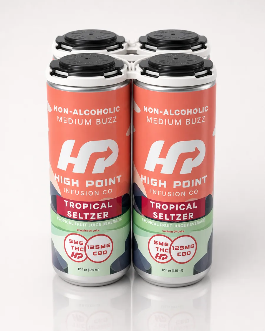 Tropical Seltzer – Medium Buzz (5mg THC)